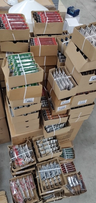 stock palettes chevilles