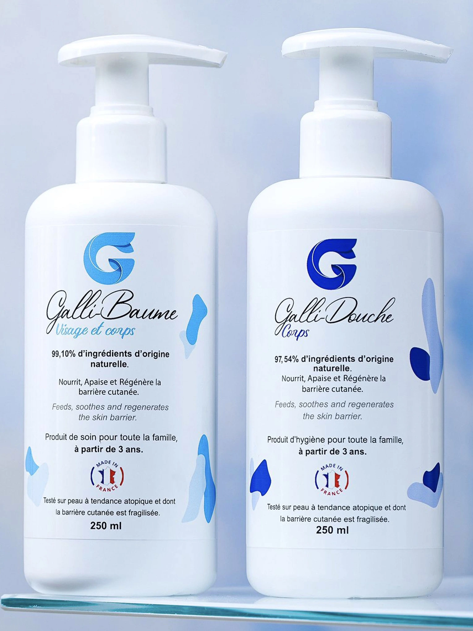 déstockage gel douche beaume corps