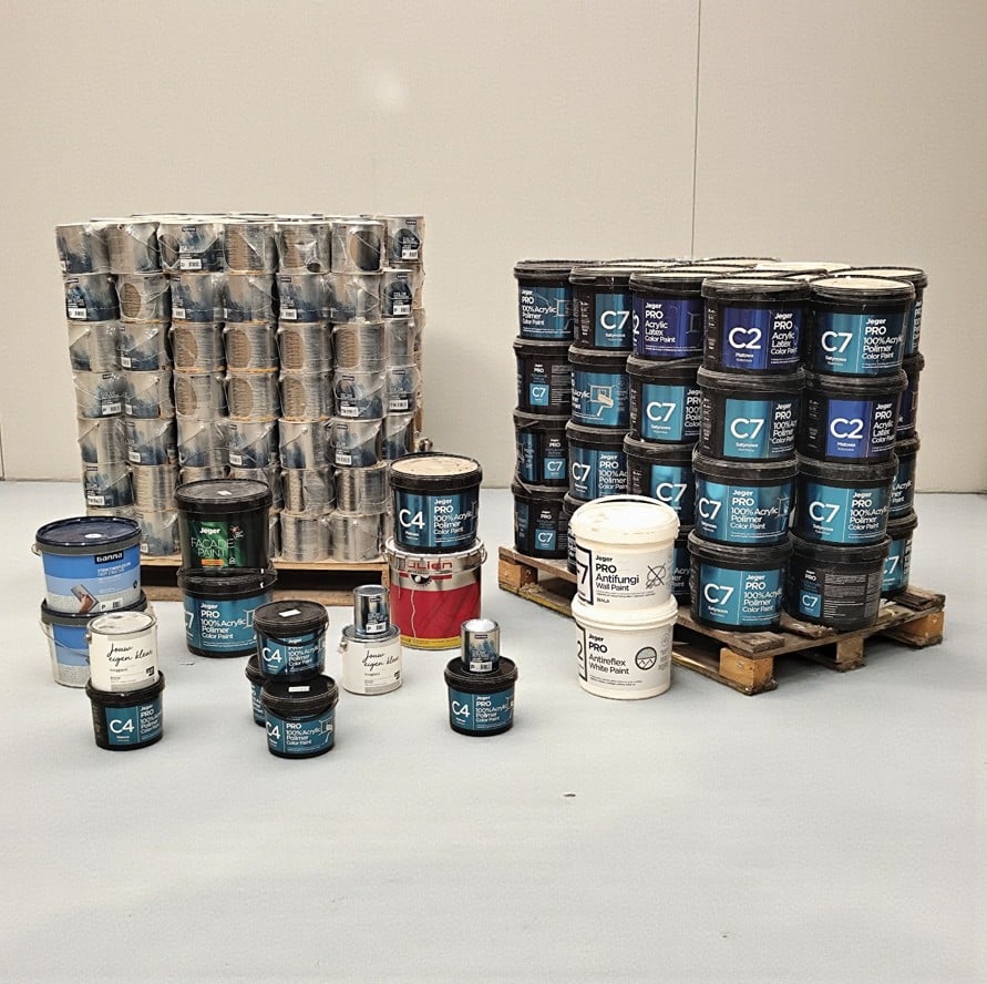 Palettes de peinture