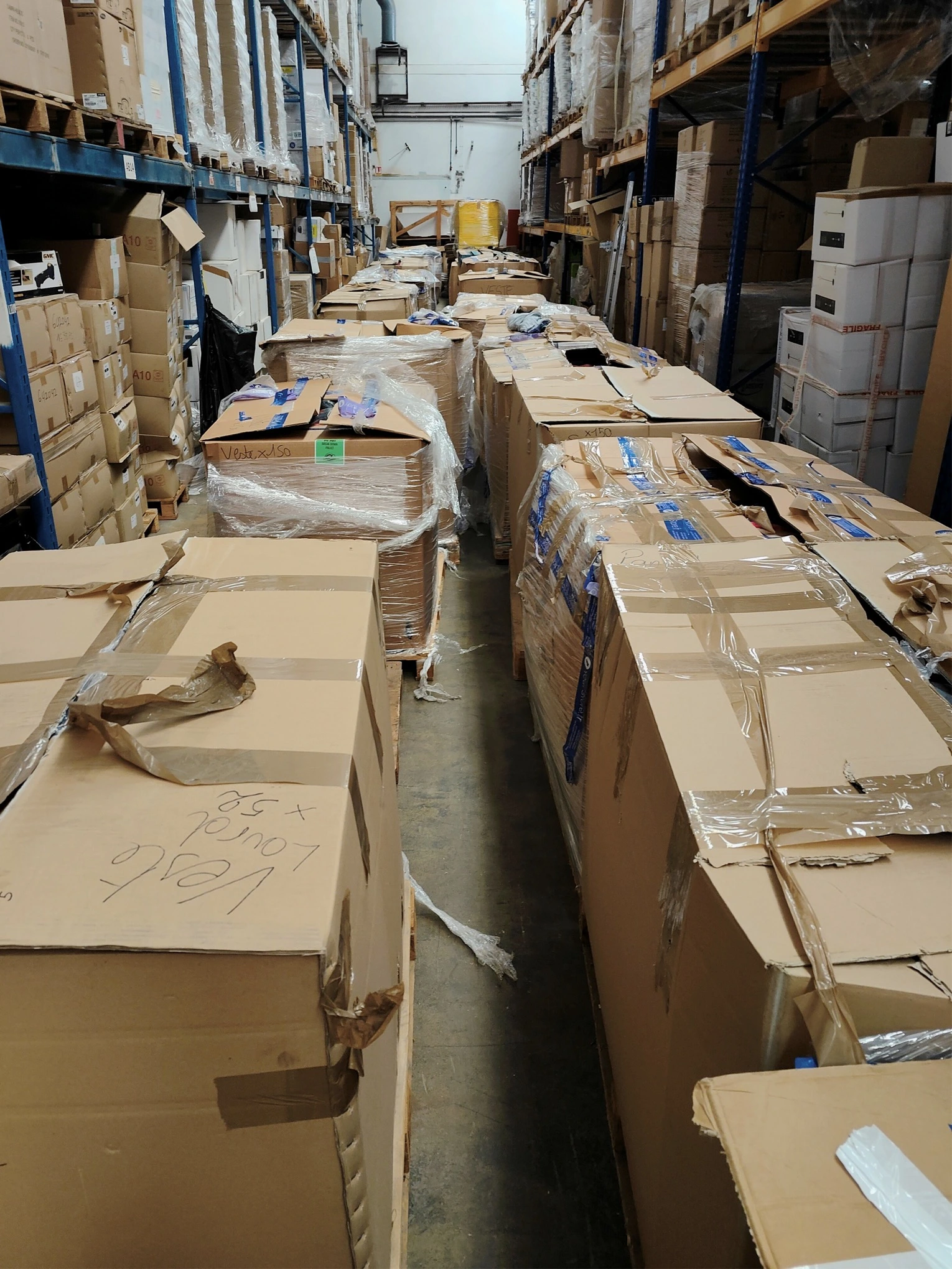 déstockage vêtements
