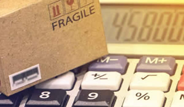 calculatrice pour inventorier ou faire un listing des cartons dans le stock à vendre